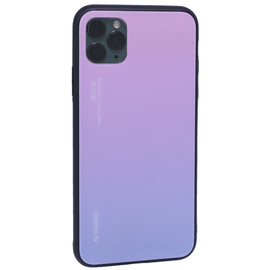 Gradient Glass Case — iPhone 11 Pro Max — Powder