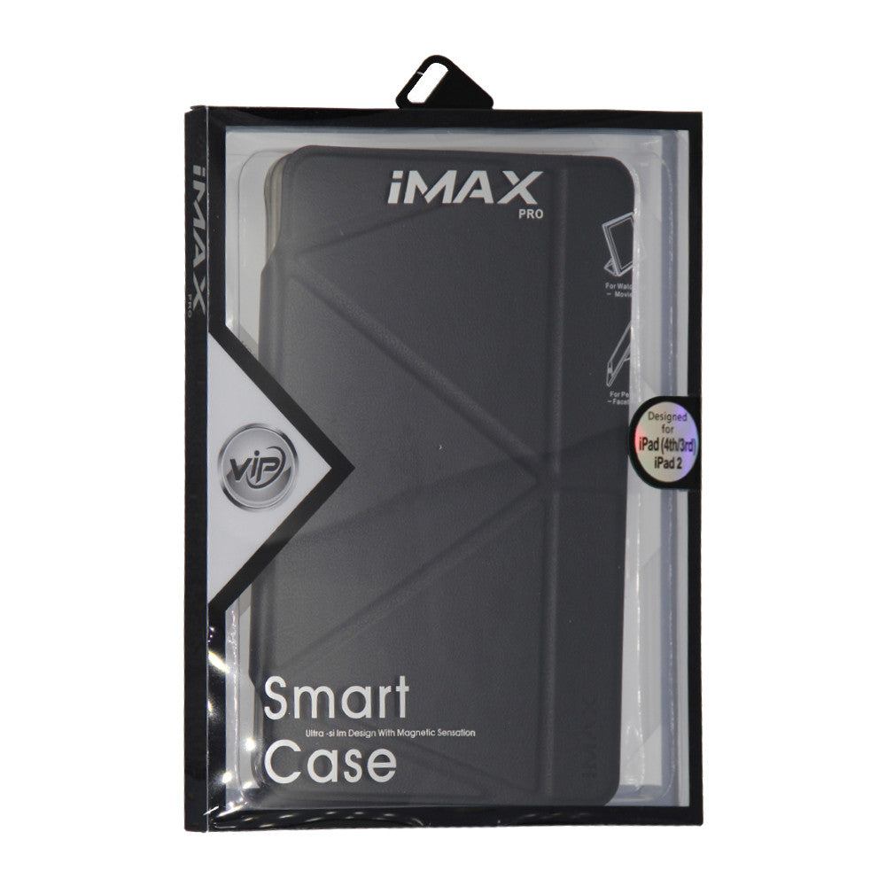 Leather Book Case — Samsung Tab S3 Wi-Fi (T820 ; T825) — iMax b — Black