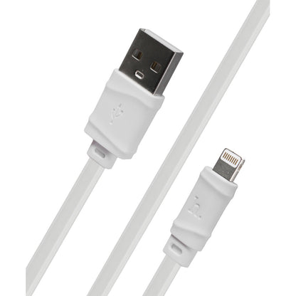 Car Charger | 2.1W | 2U | Lightning Cable (1m) — Hoco Z1 White