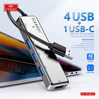 USB HUB — Earldom ET-HUB12