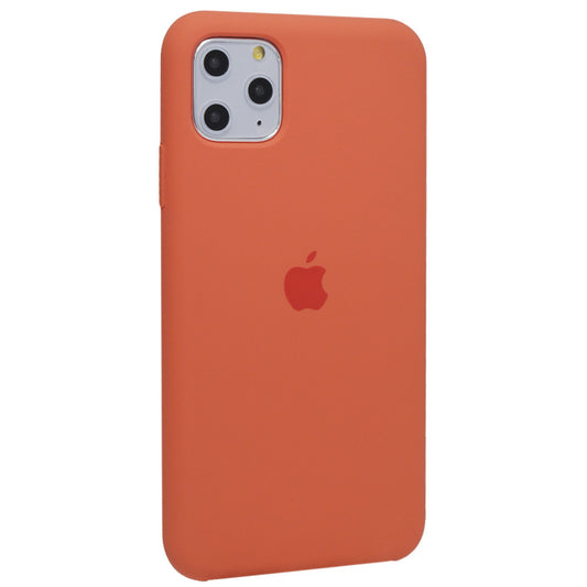 Original Silicone Case Full Size — iPhone 12 ; 12 Pro 6.1" — Orange (13)