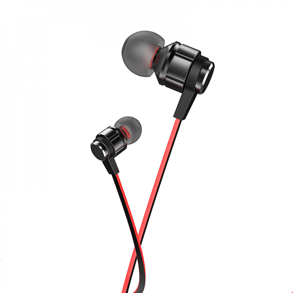 Навушники з мікрофоном 3.5mm —  Hoco M85 Platinum sound universal — Magic black night