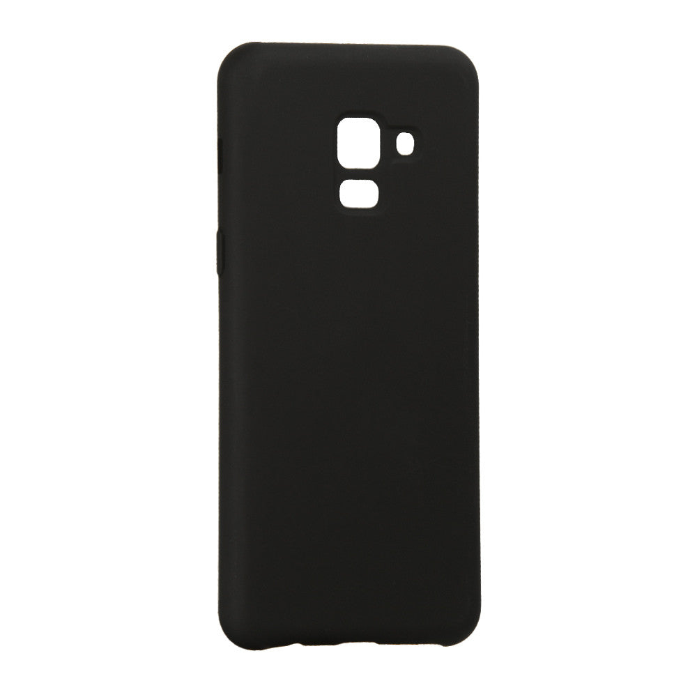 Original Silicone Case — Samsung A8 2018(A530)  — Black