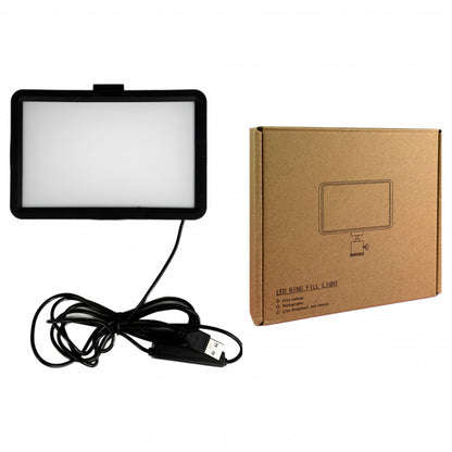 Лампа видеосвет LED | 16 cm 6" | 4 color filters | 120 Lights | USB | 12W,2V