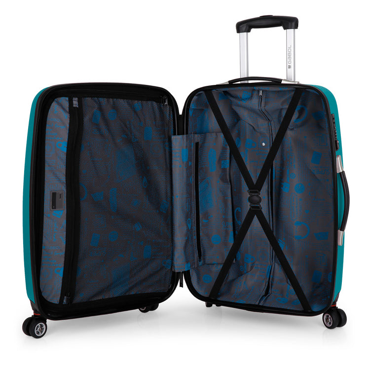 Чемодан Gabol Line (M) Turquoise