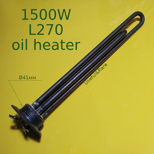 Space oil heater Heating element 1500W L270 D41