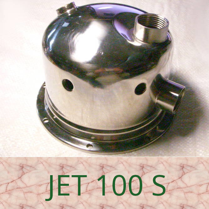 Крышка насоса JET 100S под 8 болтов нержавейка