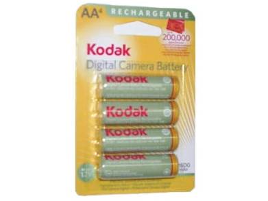 Kodak 4 шт (AA, Ni-MH, 1.2В, 2600 мАч)