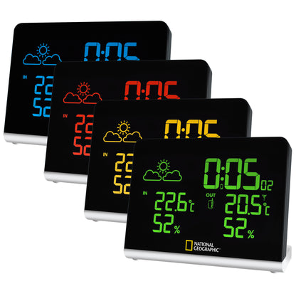 Метеостанція National Geographic Multi Colour Wireless Black (9070500)