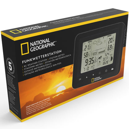 Метеостанція National Geographic Weather Stations Black (9070100)