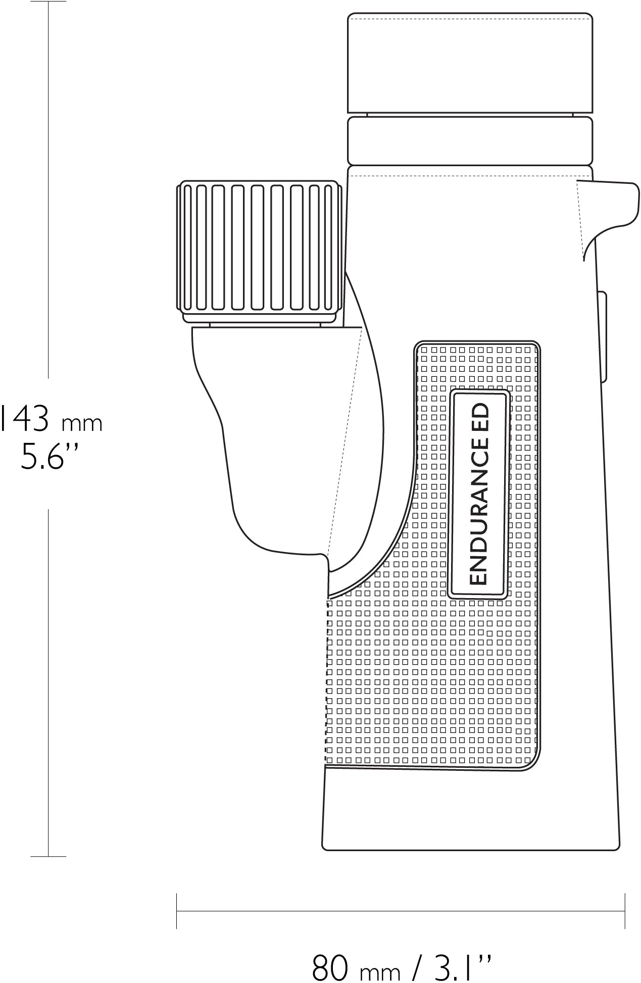 Монокуляр Hawke Endurance ED 8x42 Green (36320)