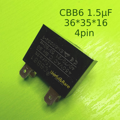 CBB6 1.5mkF 36*35*16 4pin