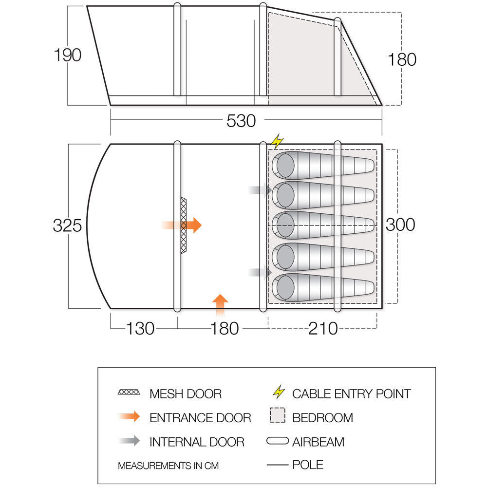 Намет Vango Alton Air 500 Herbal (TEQALTOAIH09177)