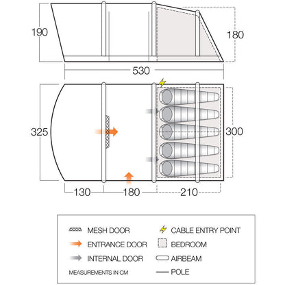 Намет Vango Alton Air 500 Herbal (TEQALTOAIH09177)