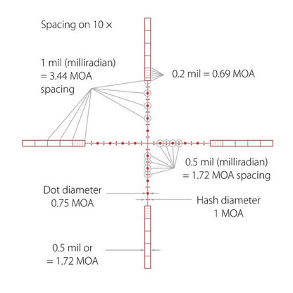 Приціл оптичний Hawke Panorama 3-9x40 (10x 1/2 Mil Dot IR)