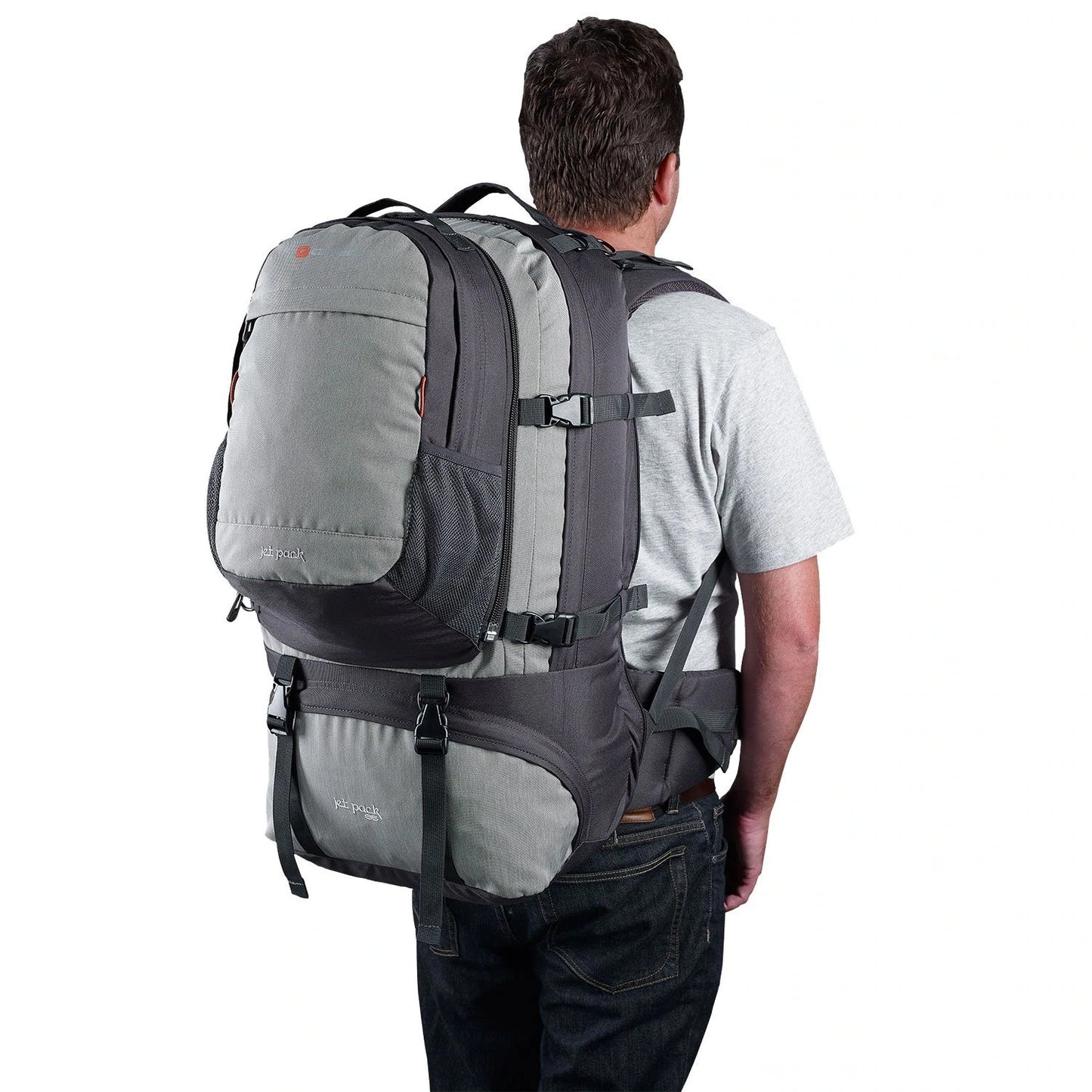 Рюкзак туристический Caribee Jet Pack 75 Storm Grey (68062)