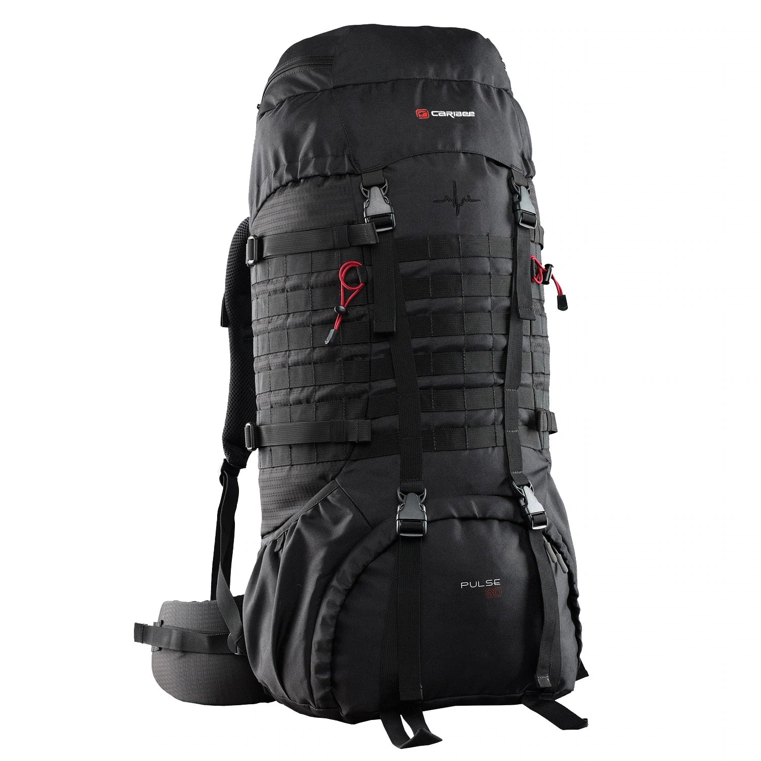 Рюкзак туристический Caribee Pulse 80 Black (6610)