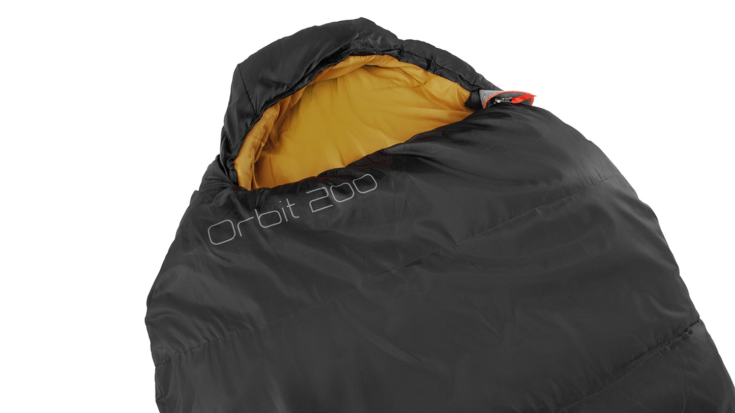 Спальний мішок Easy Camp Orbit 200/-1°C Black Left (240159)