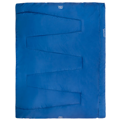 Спальний мішок Highlander Sleepline 350 Double/+3°C Deep Blue Left (SB229-DB)