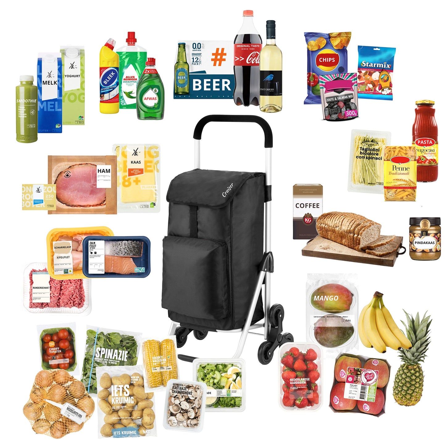 Сумка-візок ShoppingCruiser Stairs Climber 53 Blue (650063)