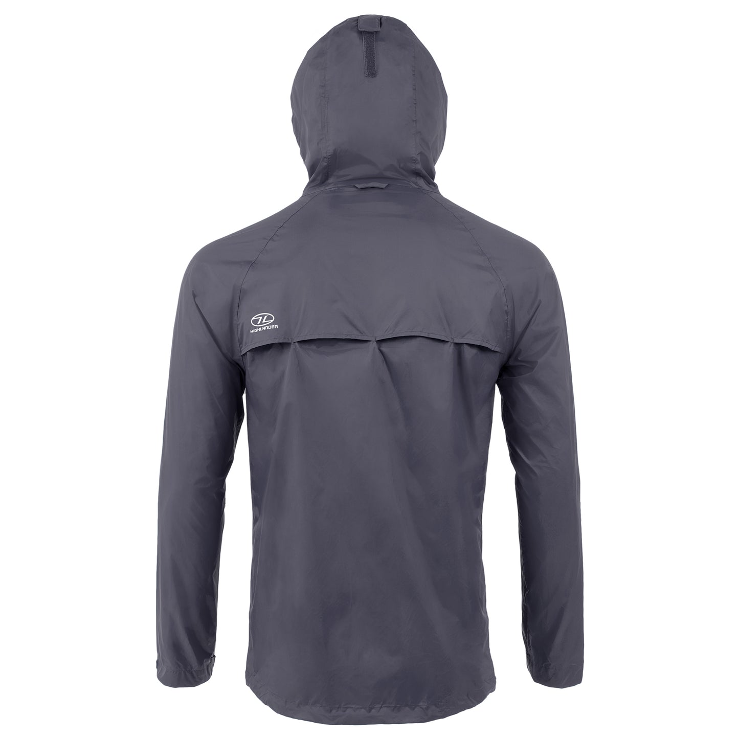 Вітровка чоловіча Highlander Stow &amp; Go Pack Rain Jacket 6000 mm Charcoal XL (JAC077-CH-XL)